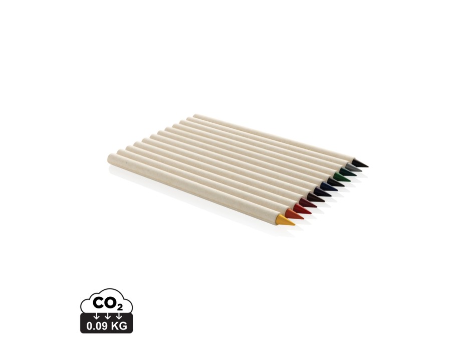 Set di12  matite colorate infinity Micki GRS FullGadgets.com