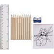 Set disegno, confenzione in cartone Hilary FullGadgets.com
