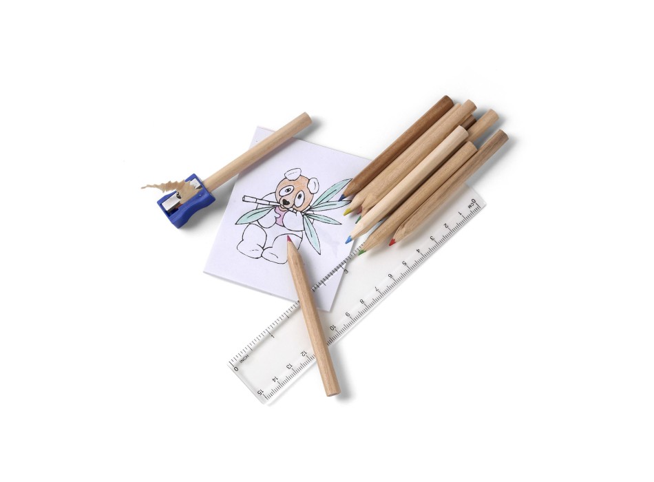 Set disegno, confenzione in cartone Hilary FullGadgets.com