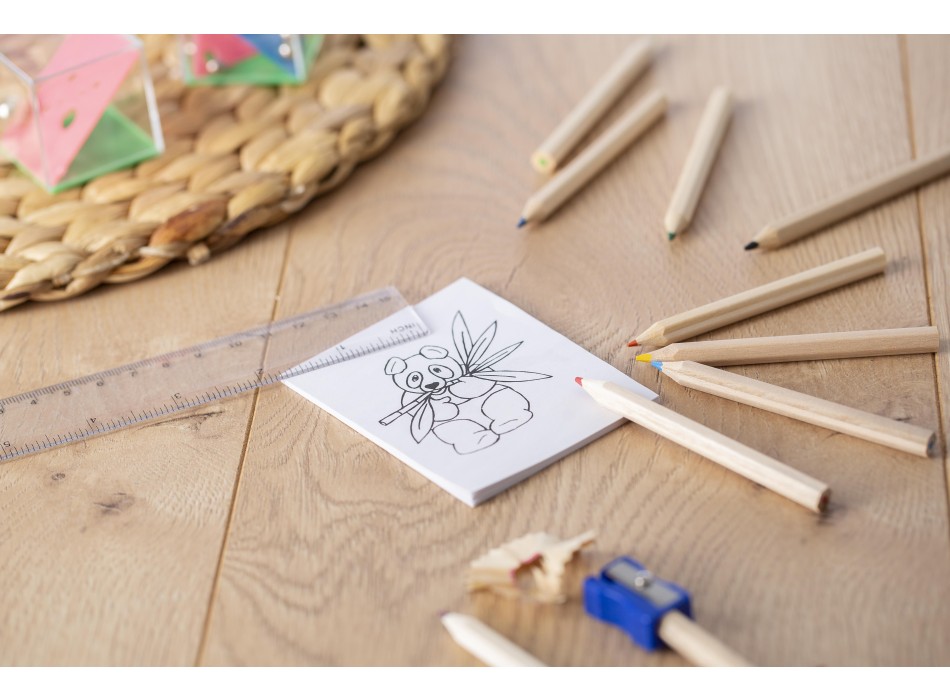 Set disegno, confenzione in cartone Hilary FullGadgets.com