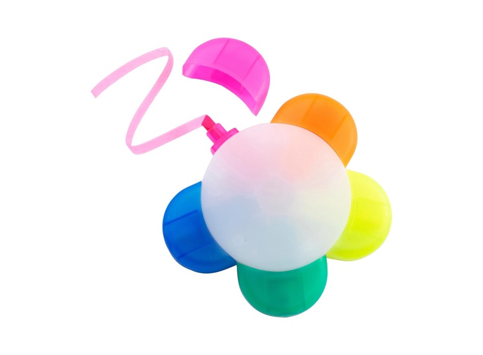Set evidenziatori Brodie | Plastica | 5 colori FullGadgets.com