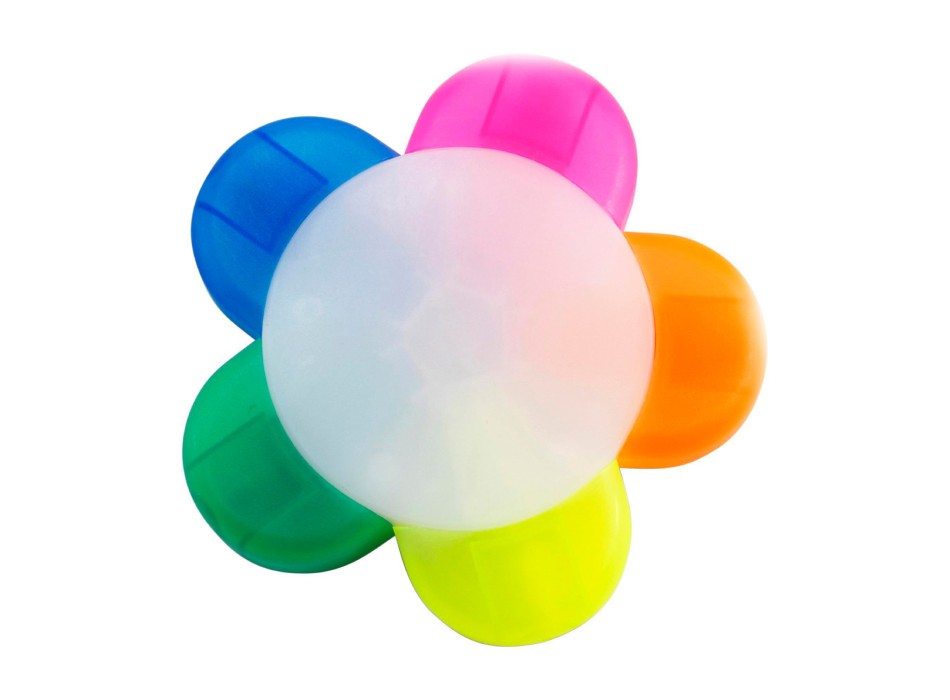 Set evidenziatori Brodie | Plastica | 5 colori FullGadgets.com