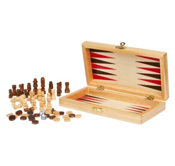 Set giochi da tavolo 3 in 1 Mugo FullGadgets.com