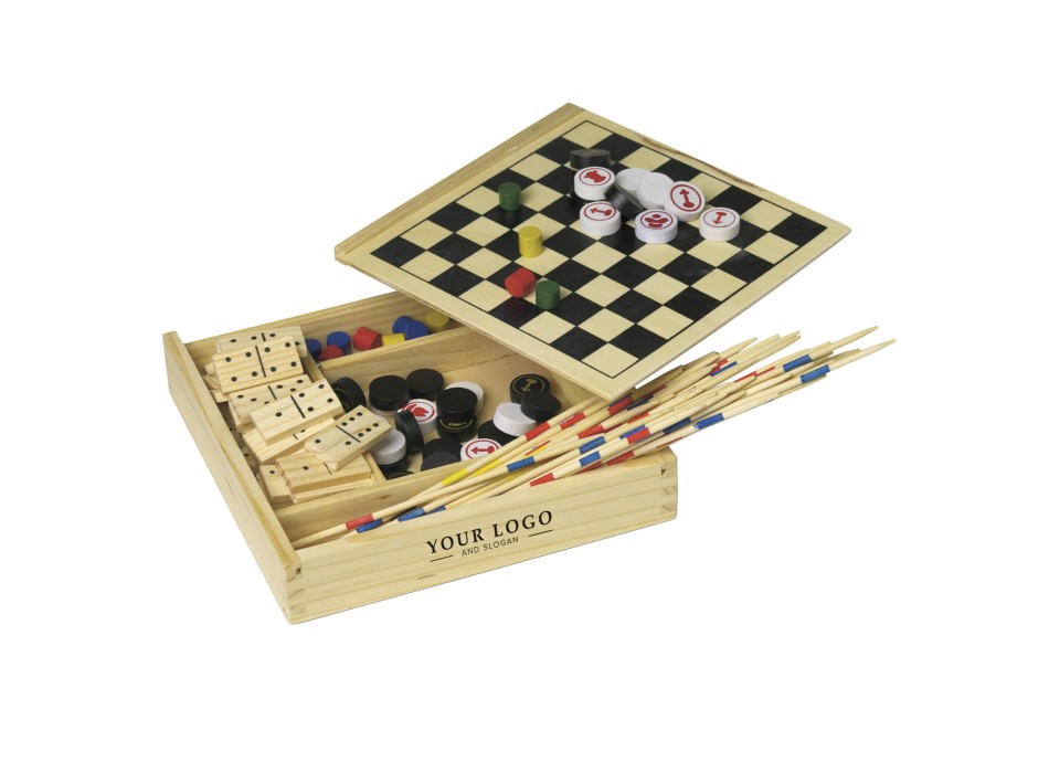Set Gioco 5 in 1 in legno Cherie FullGadgets.com
