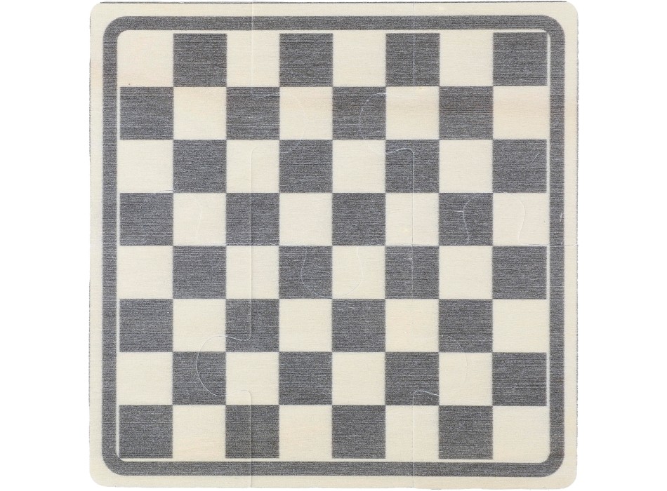 Set Gioco scacchi e dama in legno in legno Hank FullGadgets.com