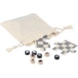Set Gioco scacchi e dama in legno in legno Hank FullGadgets.com