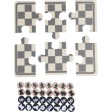 Set Gioco scacchi e dama in legno in legno Hank FullGadgets.com