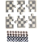 Set Gioco scacchi e dama in legno in legno Hank FullGadgets.com