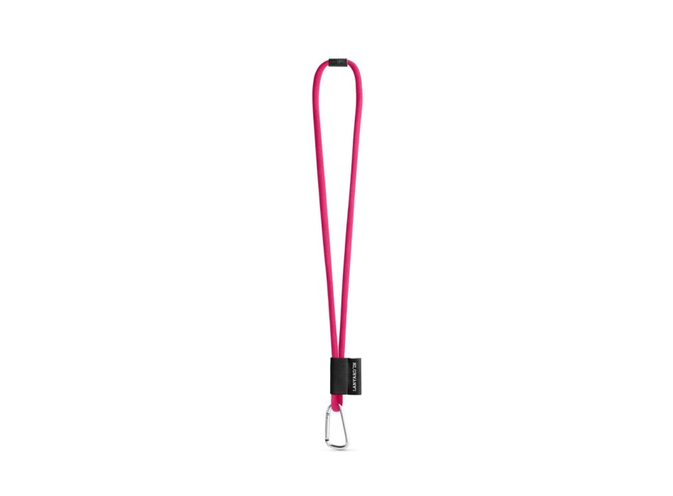 SET Lanyard TUBE Long (Ø 7 mm) con moschettone a D da 55 mm e chiusura di sicurezza da Ø 7 mm FullGadgets.com