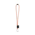 SET Lanyard TUBE Long (Ø 7 mm) con moschettone a D da 55 mm e chiusura di sicurezza da Ø 7 mm FullGadgets.com
