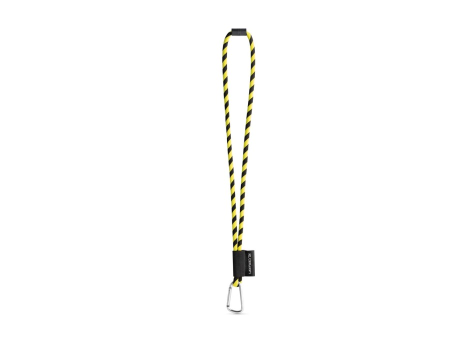 SET Lanyard TUBE Long (Ø 7 mm) con moschettone a D da 55 mm e chiusura di sicurezza da Ø 7 mm FullGadgets.com