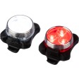 Set luci di sicurezza per bicicletta ricaricabili in ABS e silicone Elisabeth FullGadgets.com
