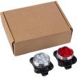 Set luci di sicurezza per bicicletta ricaricabili in ABS e silicone Elisabeth FullGadgets.com