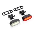 Set luci USB ricaricabili da bicicletta Lumino in rPlastica FullGadgets.com