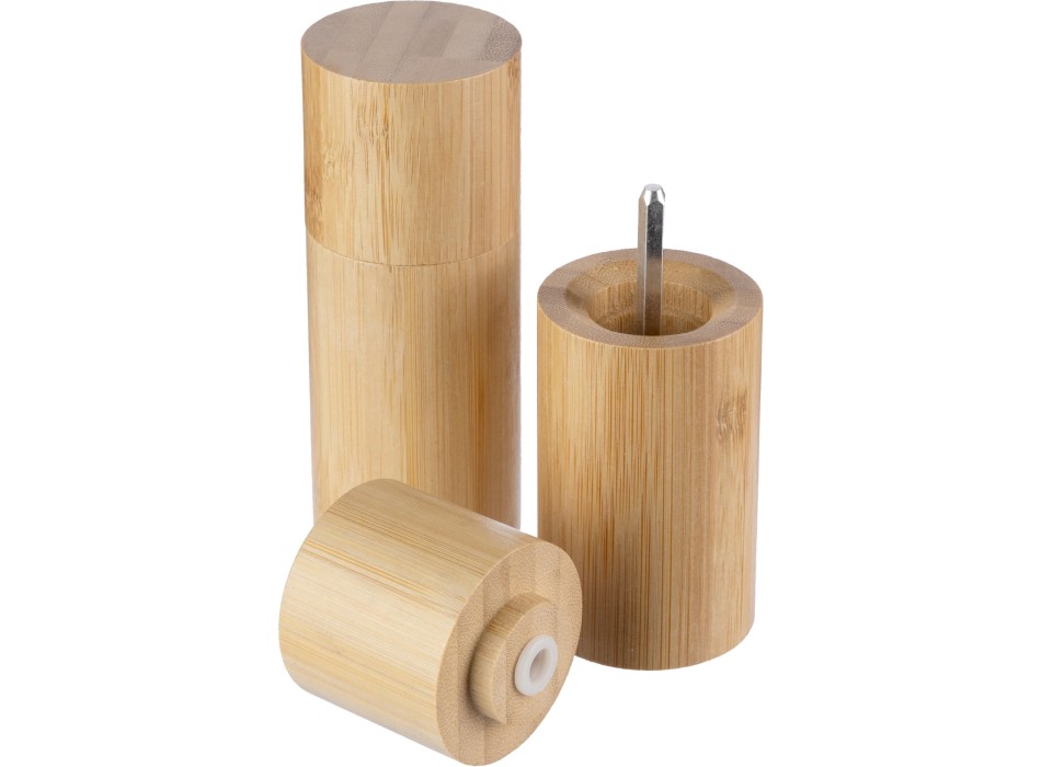Set macina sale & pepe in bambù Christine FullGadgets.com