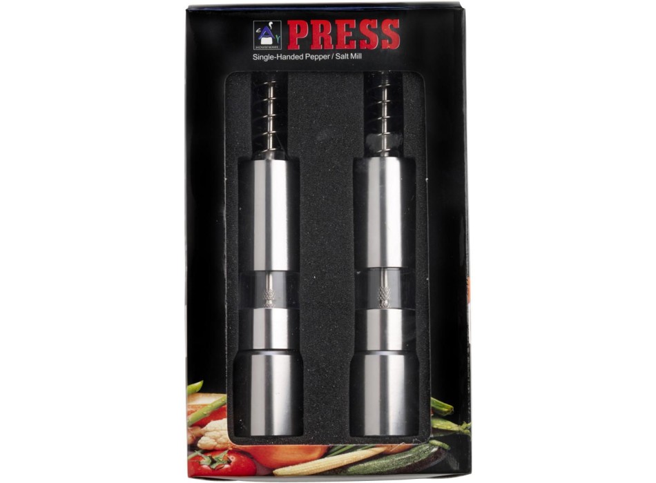 Set macinino Sale & Pepe in acciaio inox Annalena FullGadgets.com