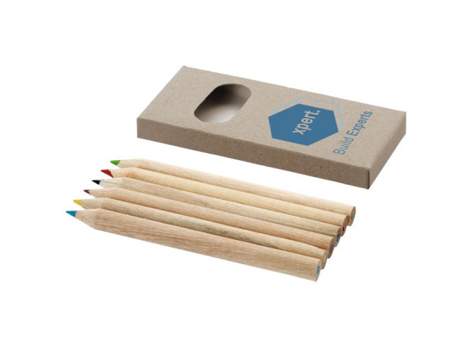 Set matite colorate da 6 pezzi Ayola FullGadgets.com