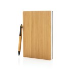 Set penna e taccuino A5 in bambù FullGadgets.com