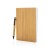 Set Penna E Taccuino A5 Personalizzabile In Bambù