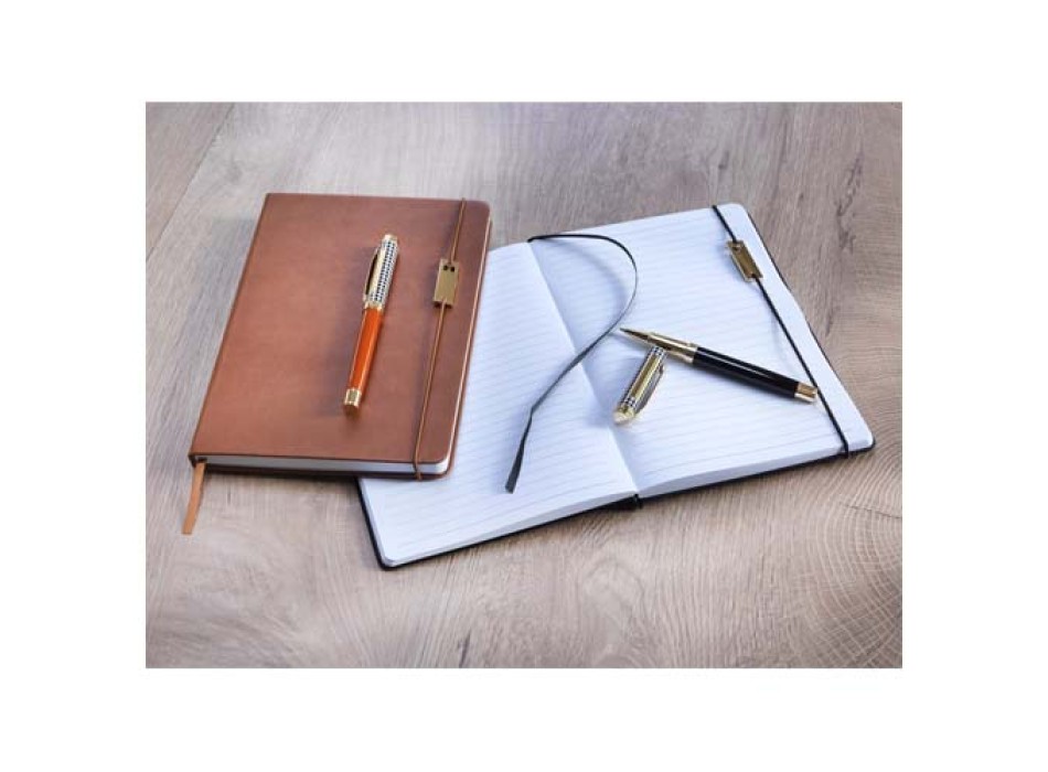 Set penne roller e blocco note in formato A5 Legato (inchiostro blu) FullGadgets.com