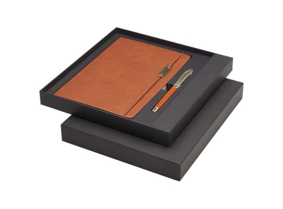 Set penne roller e blocco note in formato A5 Legato (inchiostro blu) FullGadgets.com