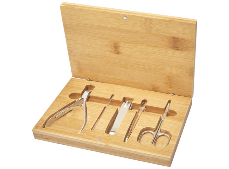 Set per manicure Ladia da 5 pezzi in bambù FullGadgets.com