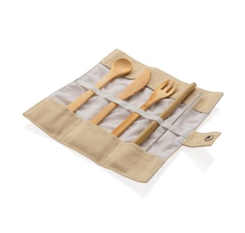 Set posate in bambù FullGadgets.com