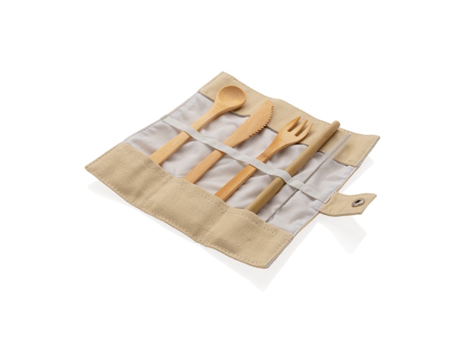 Set posate in bambù FullGadgets.com