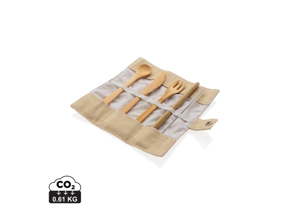 Set posate in bambù FullGadgets.com