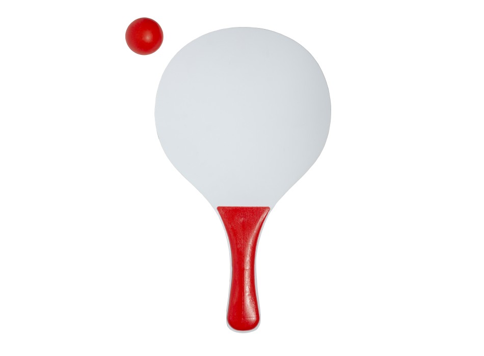 Set racchettoni da spiaggia in mdf con pallina FullGadgets.com