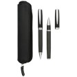 Set regalo con coppia di penne e sacchetto Carbon (inchiostro nero) FullGadgets.com