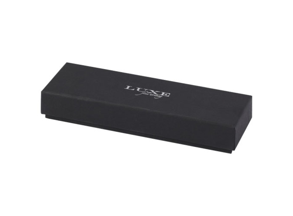 Set regalo con penna a sfera e penna roller in alluminio riciclato Lucetto (inchiostro nero) FullGadgets.com