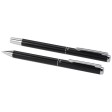Set regalo con penna a sfera e penna roller in alluminio riciclato Lucetto (inchiostro nero) FullGadgets.com