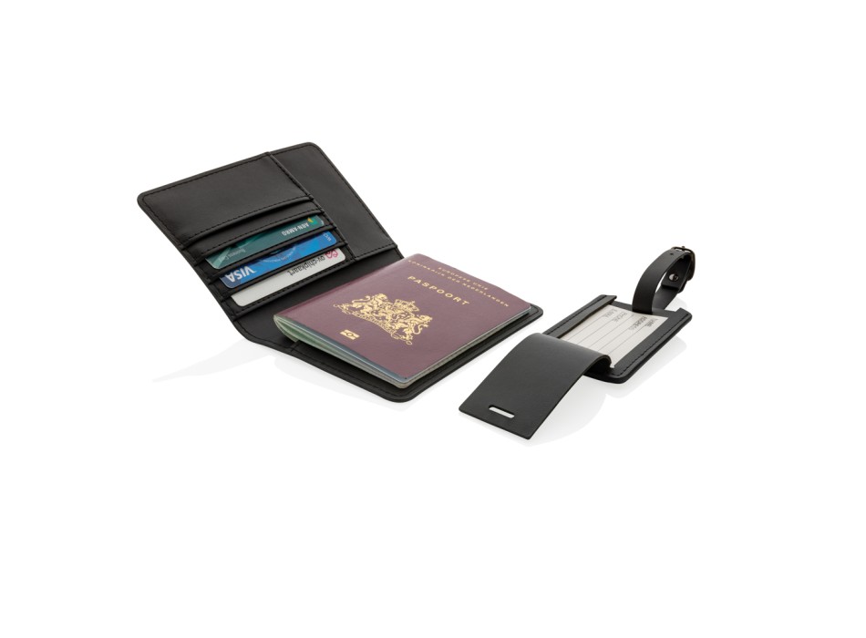 Set regalo Swiss Peak in PU riciclato GRS FullGadgets.com