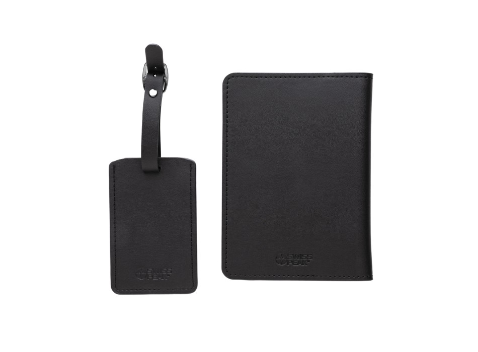 Set regalo Swiss Peak in PU riciclato GRS FullGadgets.com