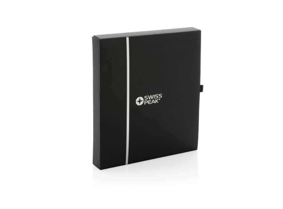 Set regalo Swiss Peak in PU riciclato GRS FullGadgets.com