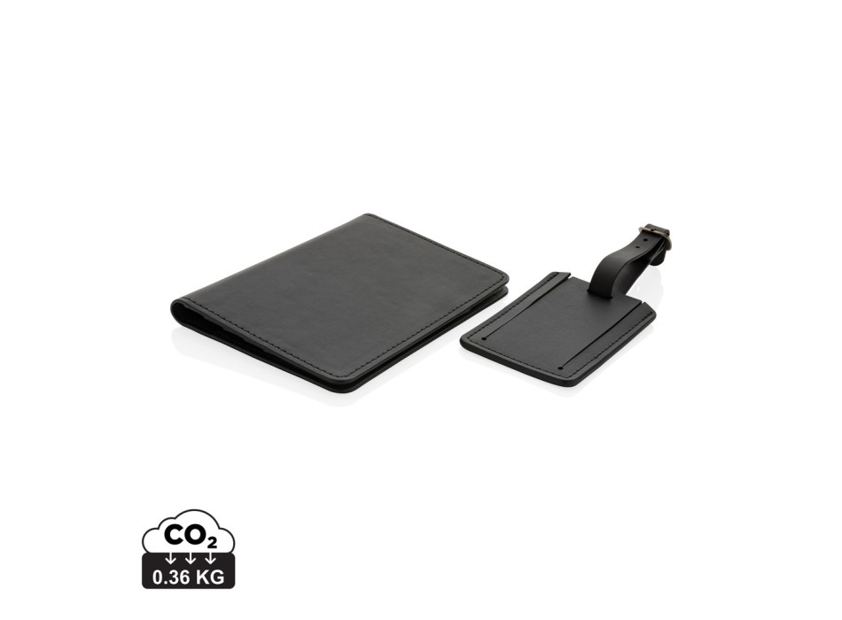 Set regalo Swiss Peak in PU riciclato GRS FullGadgets.com