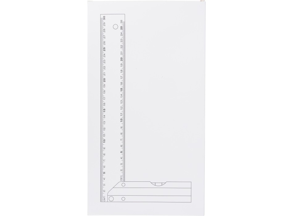 Set squadra alluminio con livella Camila FullGadgets.com