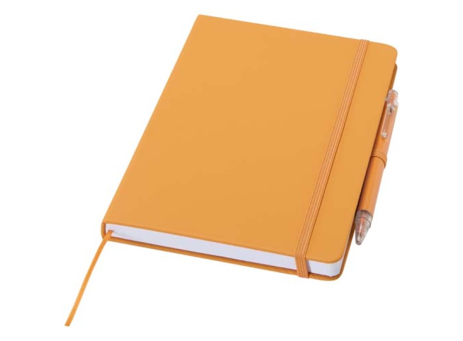 Set taccuino A5  in materiale riciclato Spectrum e penna a sfera FullGadgets.com
