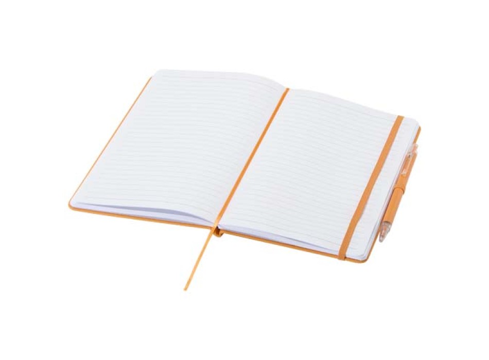 Set taccuino A5  in materiale riciclato Spectrum e penna a sfera FullGadgets.com