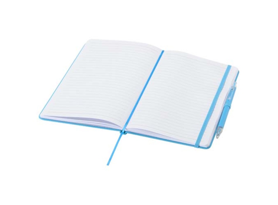 Set taccuino A5  in materiale riciclato Spectrum e penna a sfera FullGadgets.com