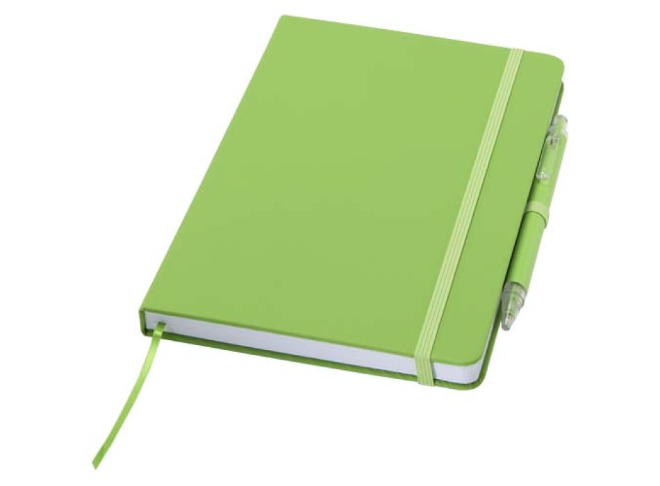 Set taccuino A5  in materiale riciclato Spectrum e penna a sfera FullGadgets.com
