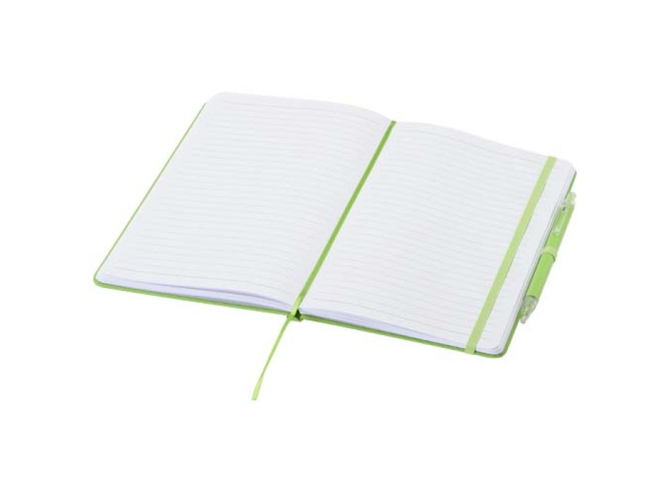 Set taccuino A5  in materiale riciclato Spectrum e penna a sfera FullGadgets.com