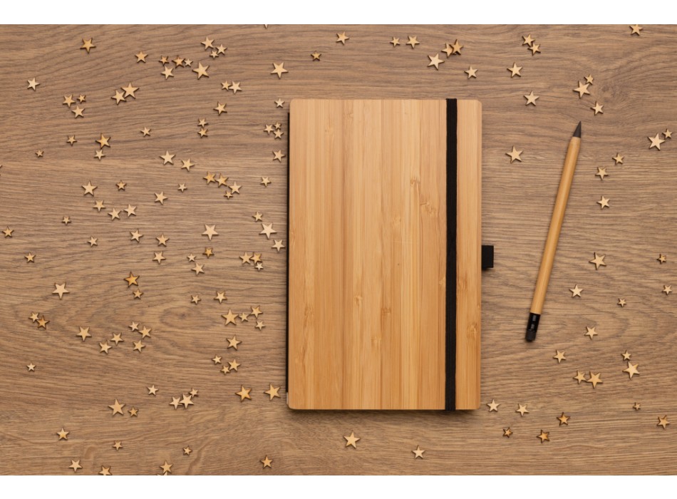 Set taccuino e penna infinity in bambù FullGadgets.com