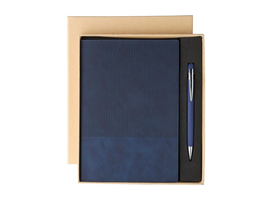 Set taccuino Tarek | Similpelle riciclata | A5 | Con penna FullGadgets.com