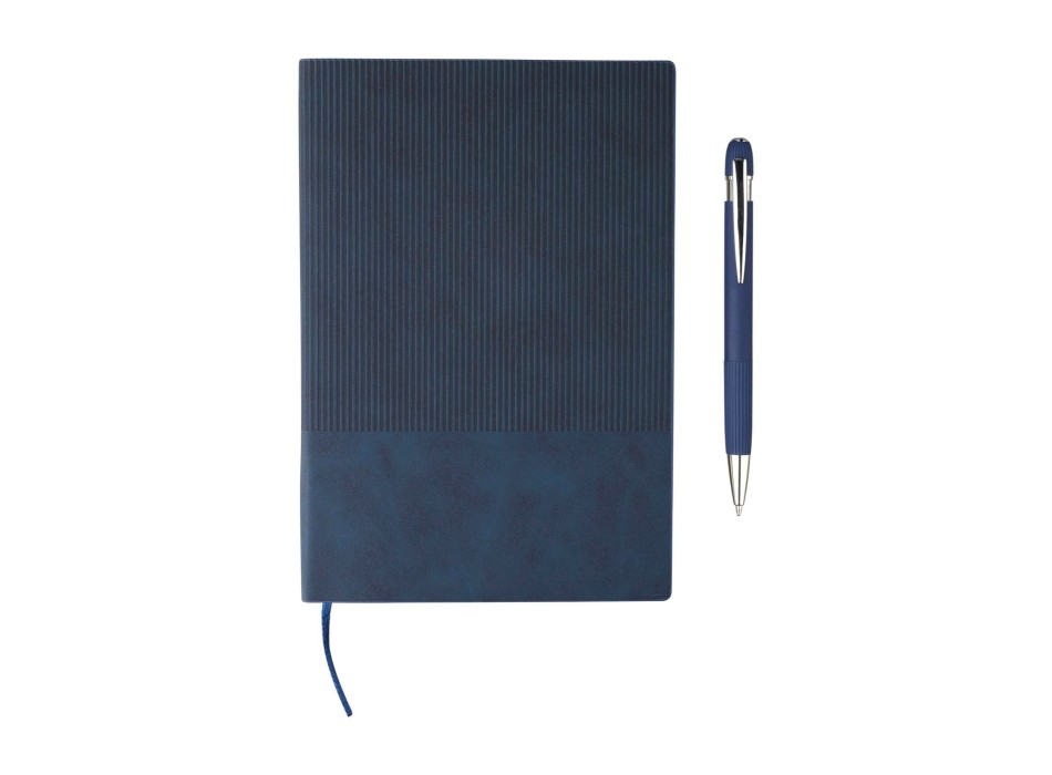 Set taccuino Tarek | Similpelle riciclata | A5 | Con penna FullGadgets.com