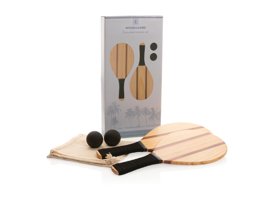 Set tennis frescobol in legno FullGadgets.com