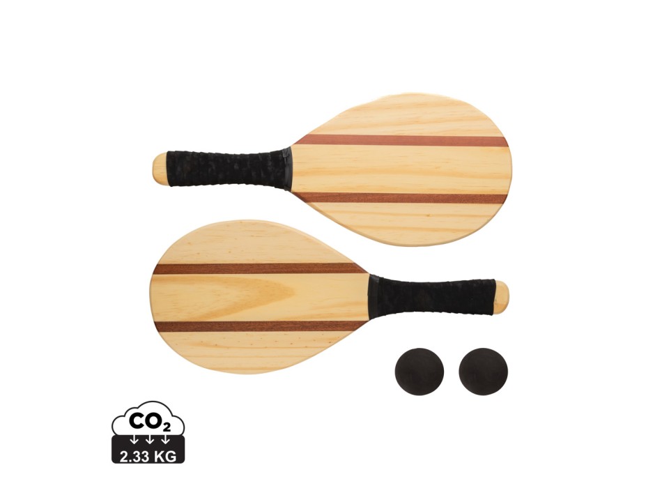 Set tennis frescobol in legno FullGadgets.com