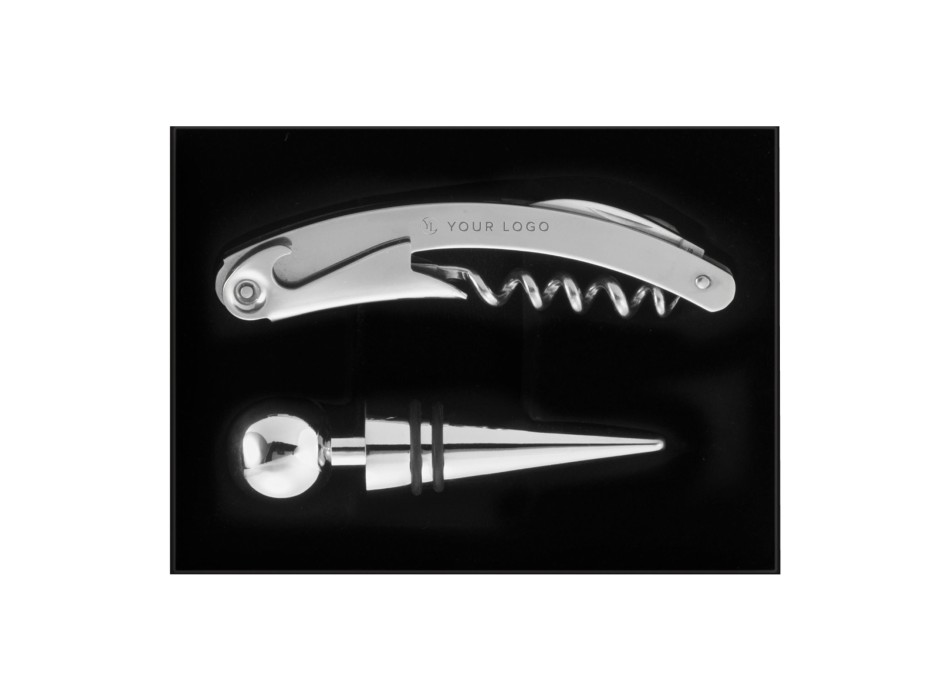 Set vino 2 accessori, in acciaio inox Eve FullGadgets.com