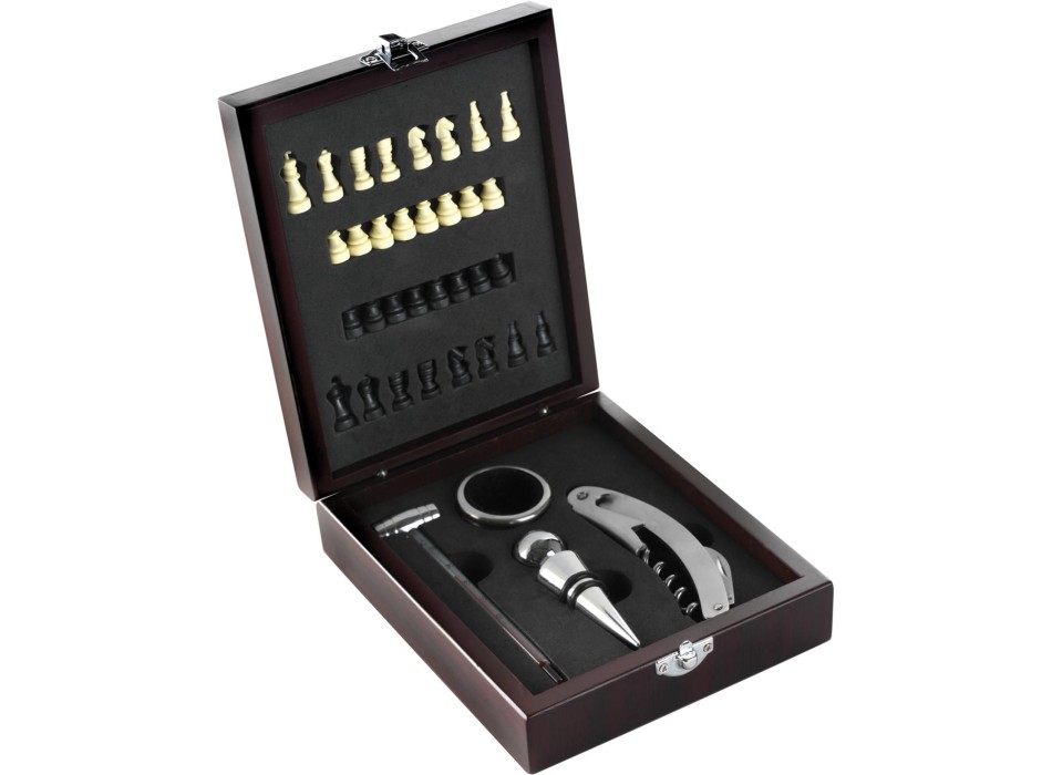 Set vino, 4 accessori, in acciaio inox Renée FullGadgets.com